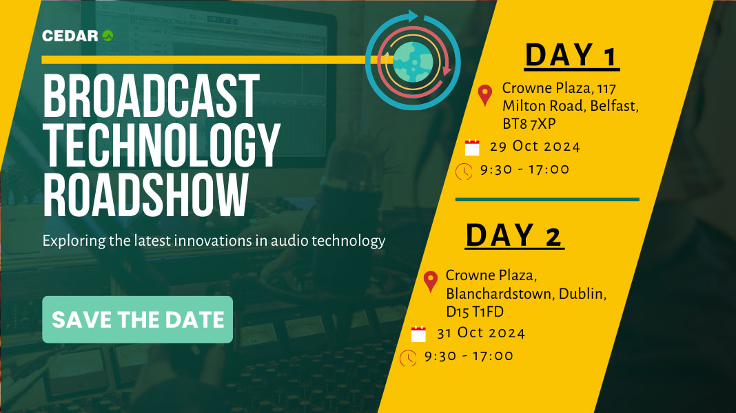 The Broadcast Technology Roadshow